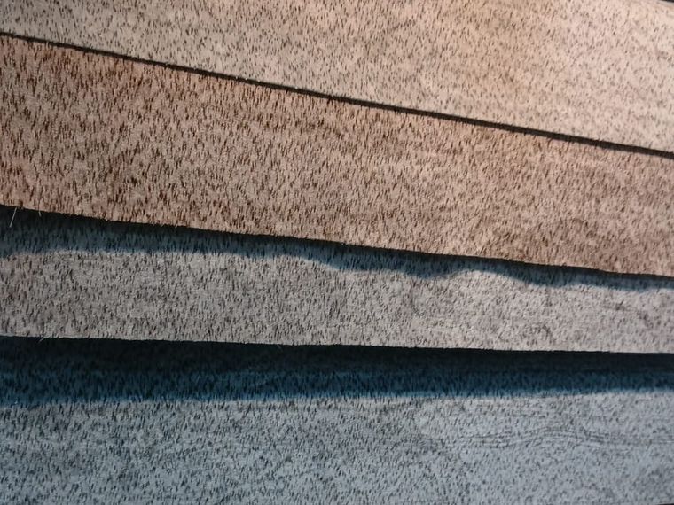 Rolls of shag and frieze moquette